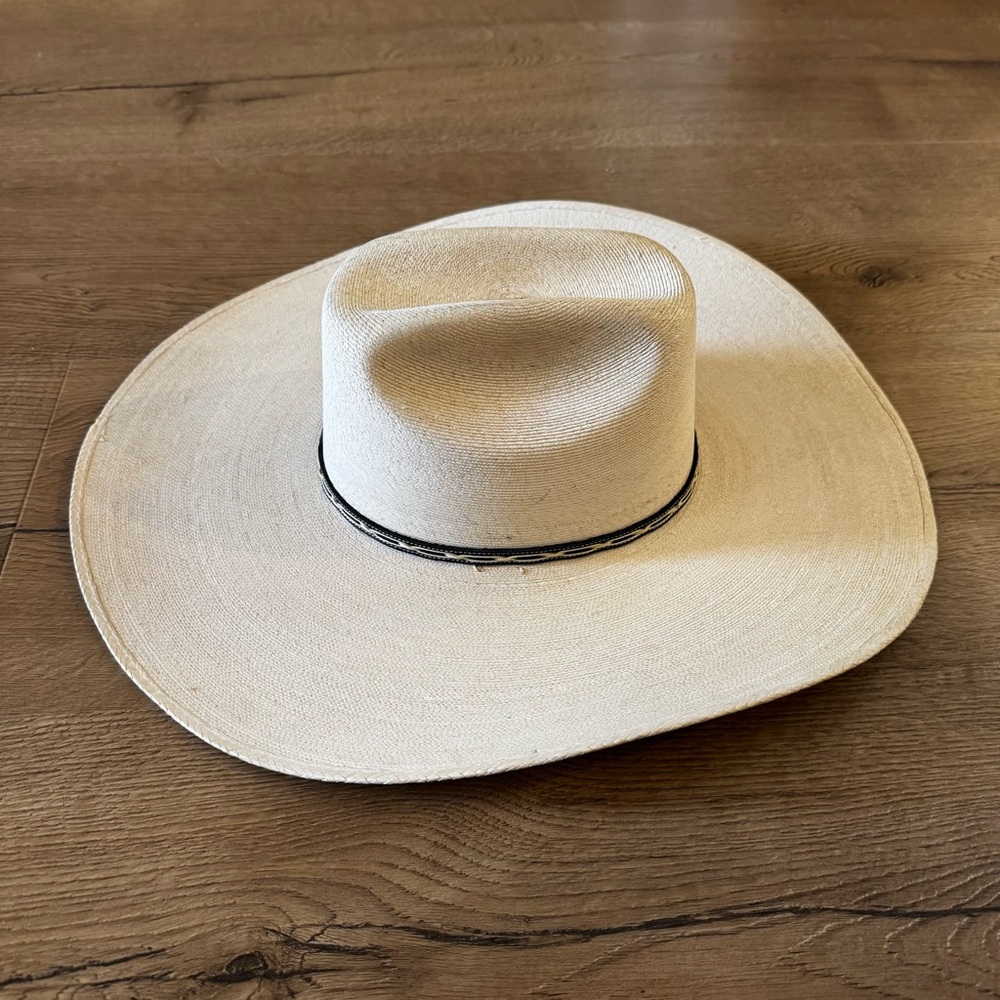 Atwood Mountain Cowboy Straw Hat – Size 6 7/8